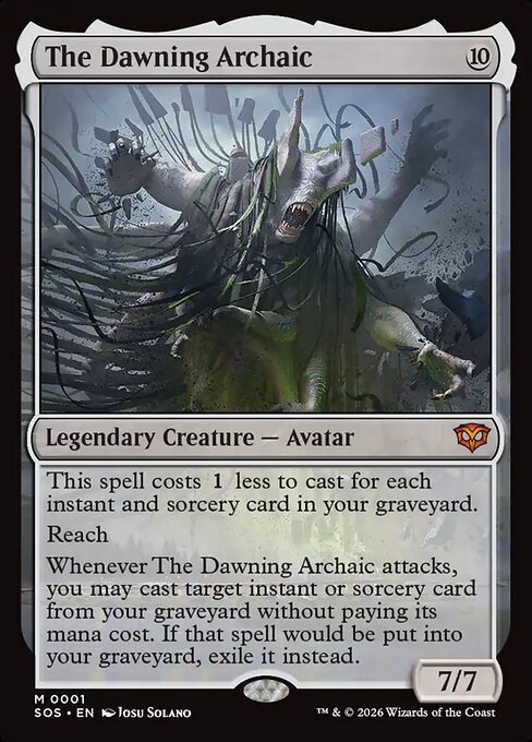 The Dawning Archaic - Promo Pack: Secrets of Strixhaven - M - 1
