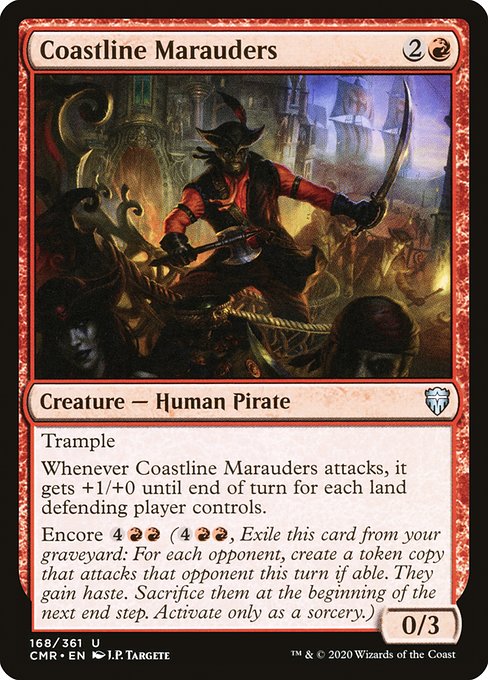 Coastline Marauders - Commander Legends - U - 168