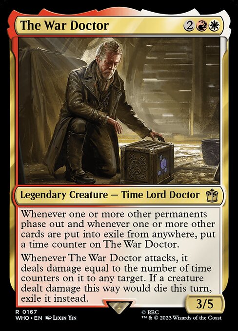 The War Doctor - Universes Beyond: Doctor Who - R - 167