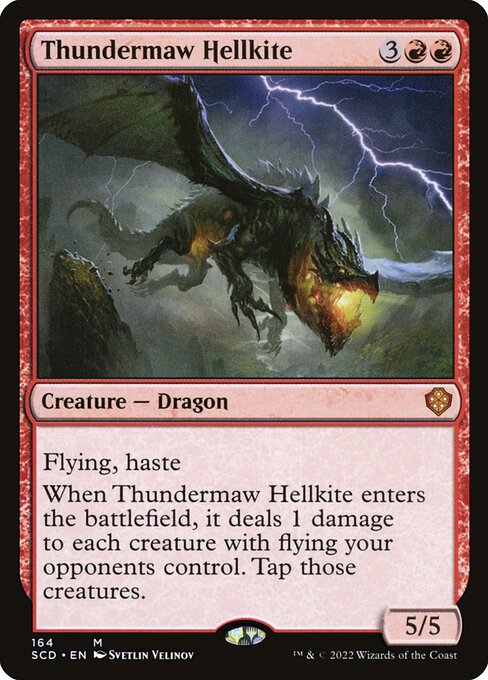 Thundermaw Hellkite - Starter Commander Decks - M - 164