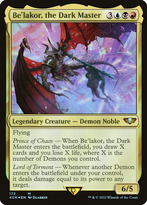 Be'lakor, the Dark Master - Universes Beyond: Warhammer 40,000 - M - 172
