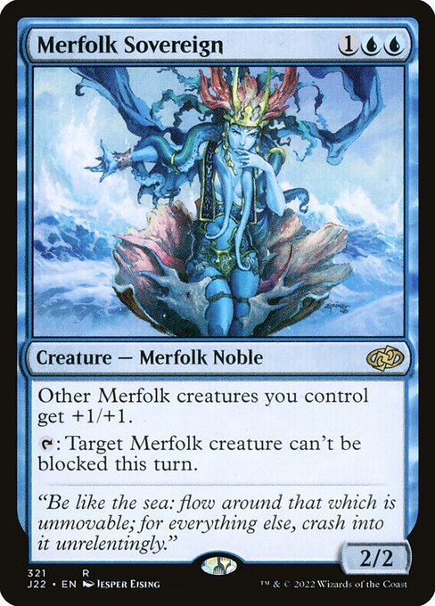Merfolk Sovereign - Jumpstart 2022 - R - 321