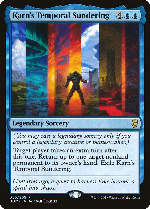 Karn's Temporal Sundering - Dominaria - R - 55