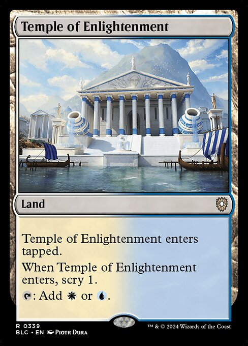 Temple of Enlightenment - Commander: Bloomburrow - R - 339