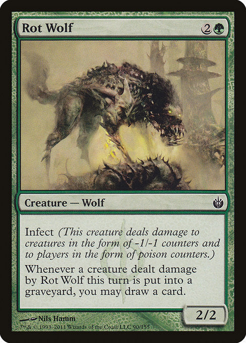 Rot Wolf - Mirrodin Besieged - C - 90