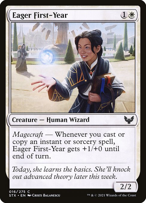 Eager First-Year - Strixhaven: School of Mages - C - 16