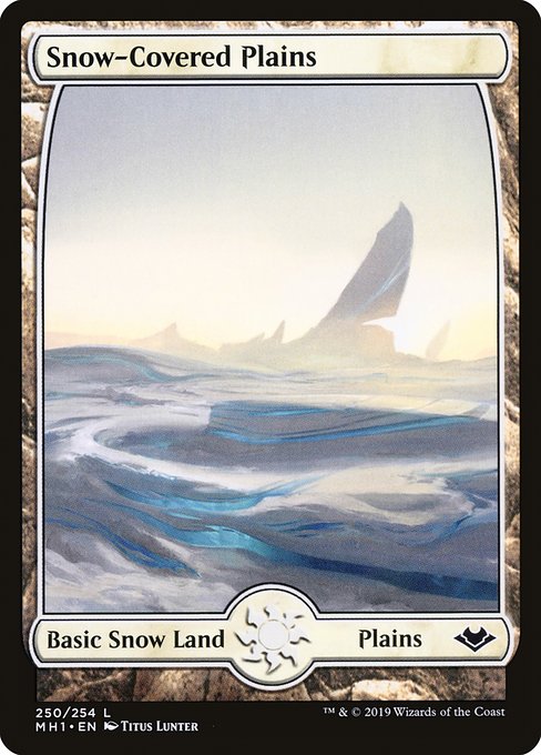 Snow-Covered Plains - Modern Horizons - L - 250