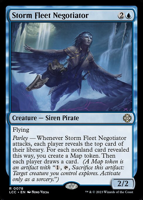 Storm Fleet Negotiator - Commander: The Lost Caverns of Ixalan - R - 78