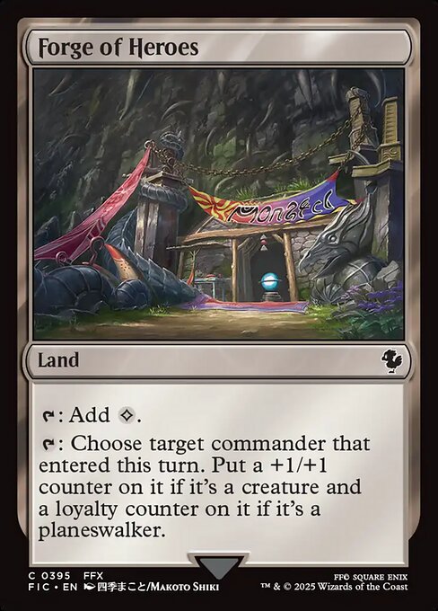 Forge of Heroes (Surge Foil) - Commander: FINAL FANTASY - C - 395
