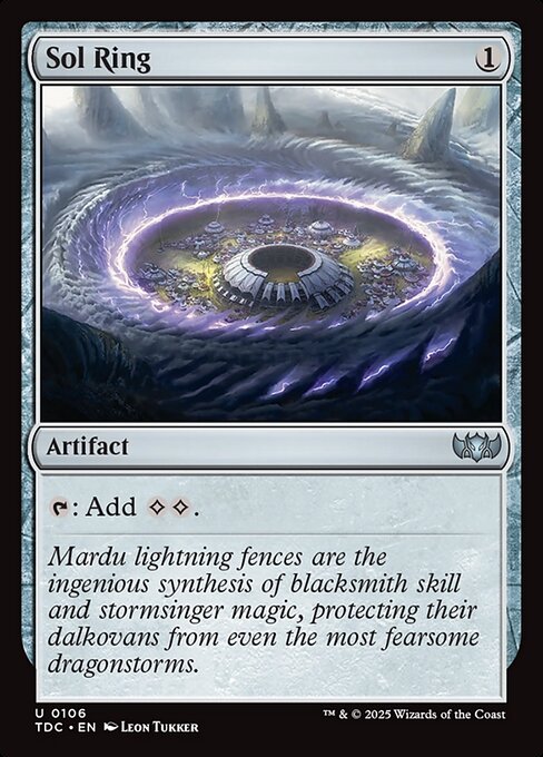 Sol Ring - Commander: Tarkir: Dragonstorm - U - 106