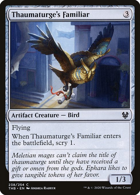 Thaumaturge's Familiar - Theros Beyond Death - C - 238