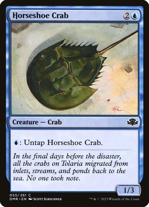 Horseshoe Crab - Dominaria Remastered - C - 55
