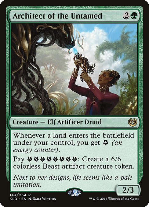Architect of the Untamed - Kaladesh - R - 143