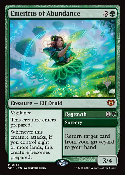 Emeritus of Abundance - Secrets of Strixhaven - M - 145