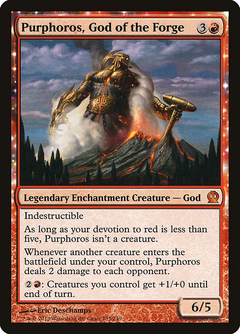 Purphoros, God of the Forge - Theros - M - 135