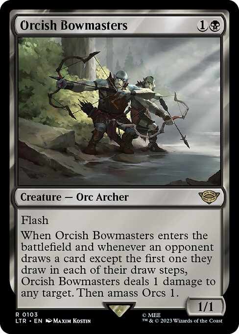 Orcish Bowmasters - Universes Beyond: The Lord of the Rings: Tales of Middle-earth - R - 103