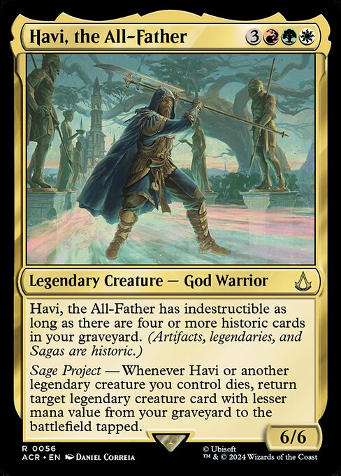 Havi, the All-Father - Universes Beyond: Assassin's Creed - R - 56