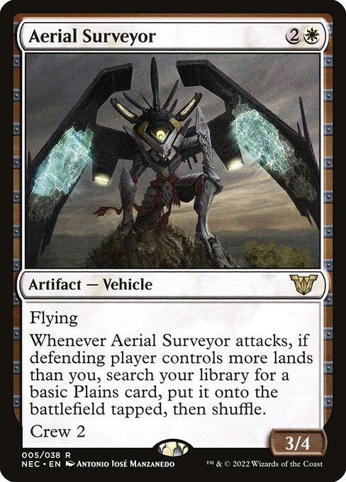 Aerial Surveyor - Commander: Kamigawa: Neon Dynasty - R - 5