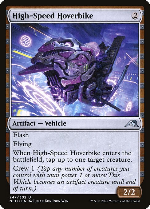 High-Speed Hoverbike - Kamigawa: Neon Dynasty - U - 247
