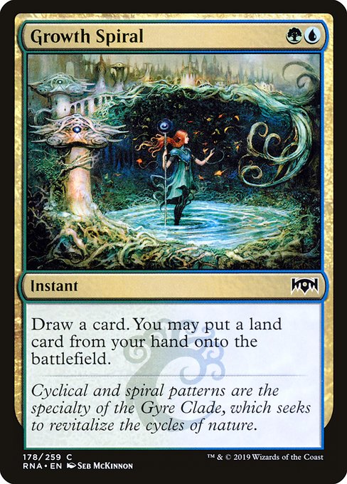 Growth Spiral - Ravnica Allegiance - C - 178