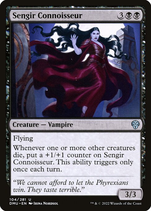 Sengir Connoisseur - Dominaria United - U - 104