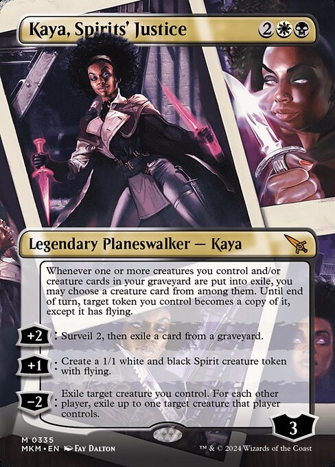 Kaya, Spirits' Justice (Borderless) - Murders at Karlov Manor - M - 335