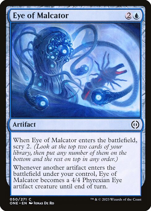 Eye of Malcator - Phyrexia: All Will Be One - C - 50