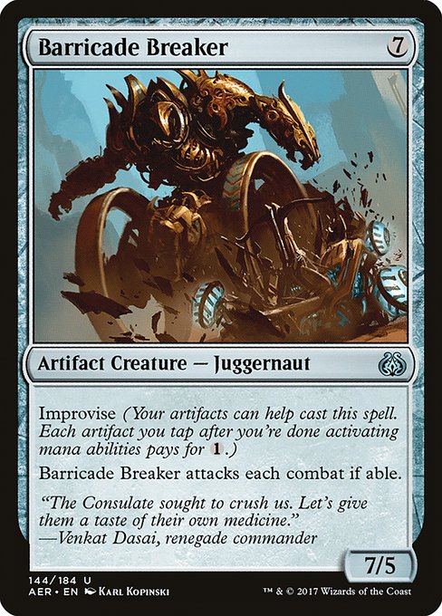Barricade Breaker - Aether Revolt - U - 144