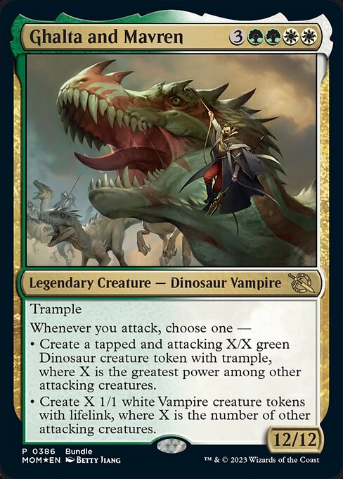 Ghalta and Mavren (MOM Bundle) - Unique and Miscellaneous Promos - P - 386