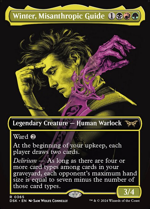 Winter, Misanthropic Guide (Showcase) - Duskmourn: House of Horror - R - 365