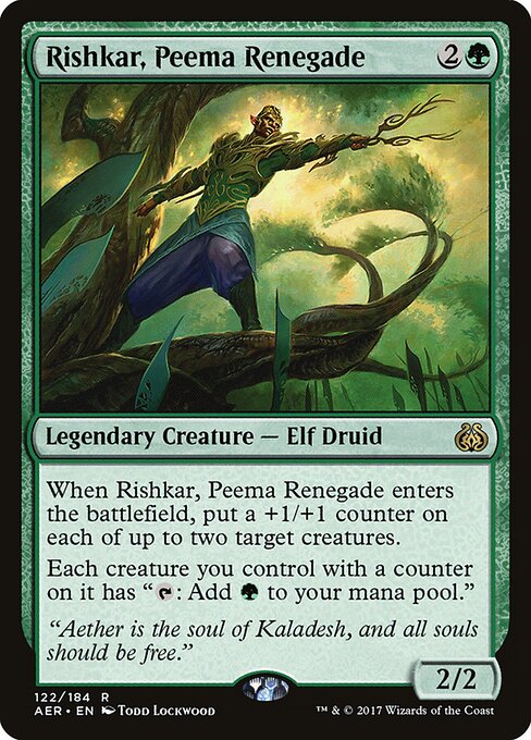 Rishkar, Peema Renegade - Aether Revolt - R - 122