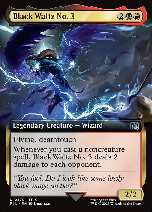 Black Waltz No. 3 (Extended Art) - FINAL FANTASY - U - 478