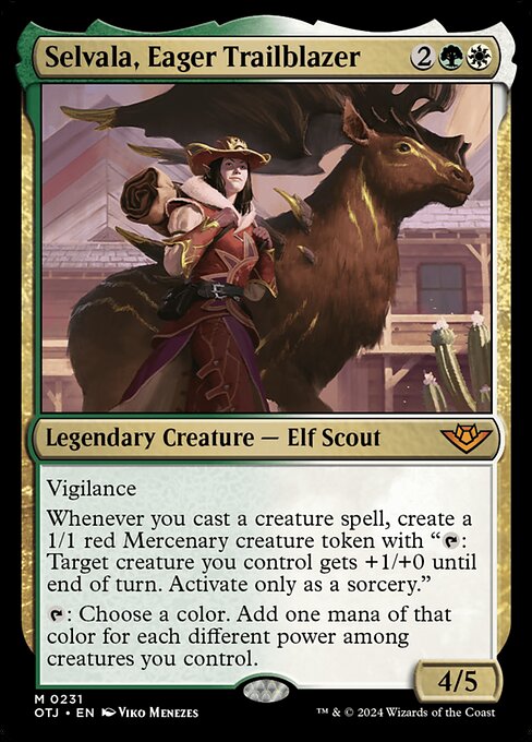 Selvala, Eager Trailblazer - Outlaws of Thunder Junction - M - 231
