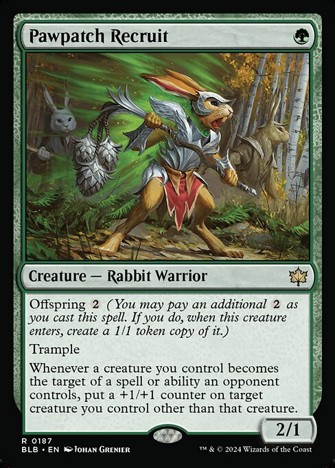 Pawpatch Recruit - Prerelease Cards - R - 187