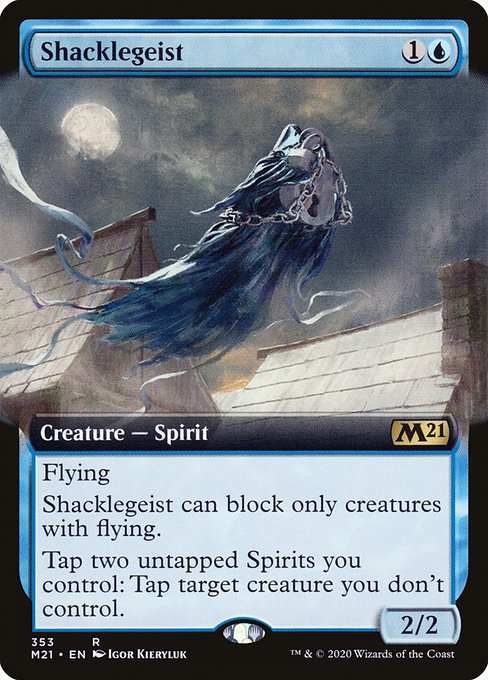 Shacklegeist (Extended Art) - Core Set 2021 - R - 353