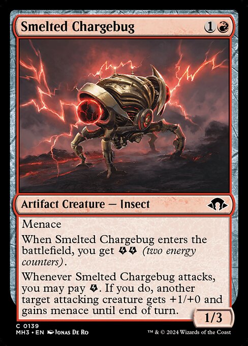 Smelted Chargebug - Modern Horizons 3 - C - 139