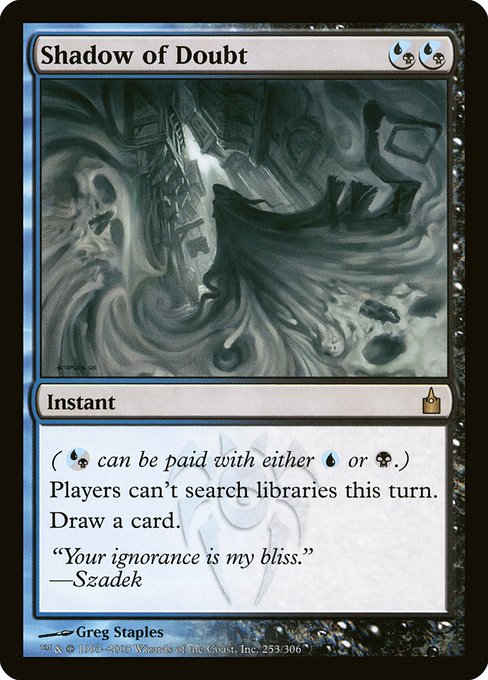 Shadow of Doubt - Ravnica: City of Guilds - R - 253