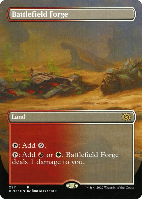 Battlefield Forge (Borderless) - The Brothers' War - R - 297