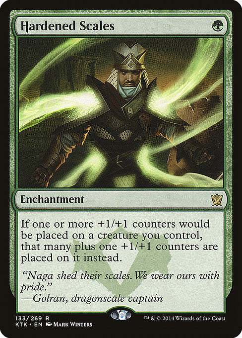 Hardened Scales - Khans of Tarkir - R - 133