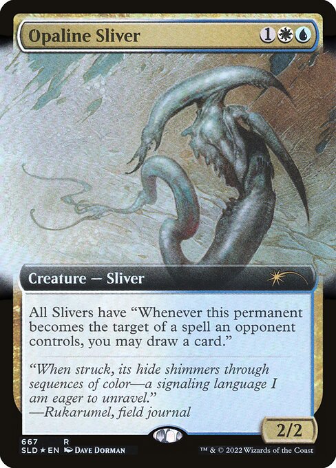 Opaline Sliver (Extended Art) - Secret Lair Drop Series - R - 667