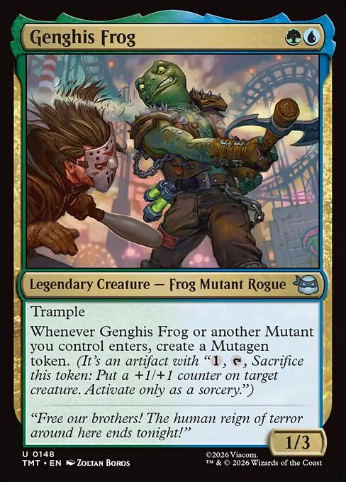 Genghis Frog - Teenage Mutant Ninja Turtles - U - 148