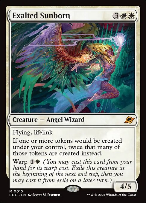 Exalted Sunborn - Promo Pack: Edge of Eternities - M - 15