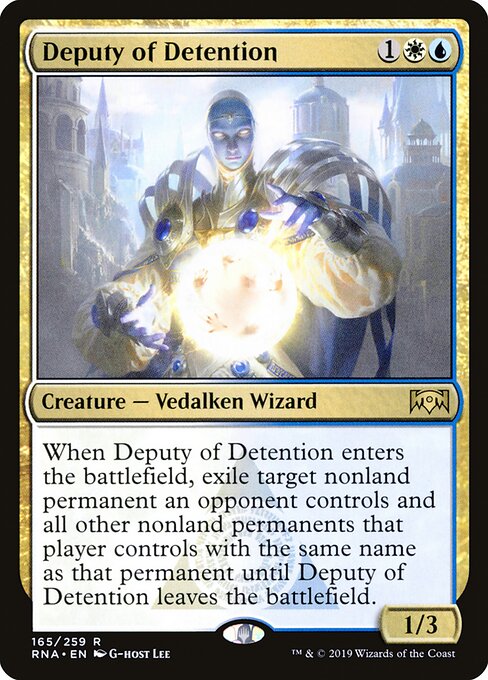 Deputy of Detention - Promo Pack: Throne of Eldraine - R - 165