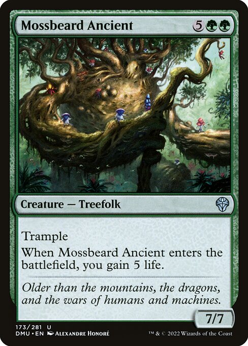 Mossbeard Ancient - Dominaria United - U - 173