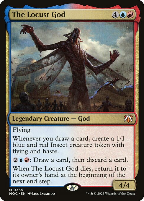 The Locust God - Commander: March of the Machine - M - 335