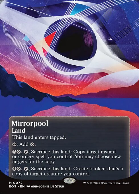 Mirrorpool (0072) (Borderless) - Edge of Eternities: Stellar Sights - M - 72