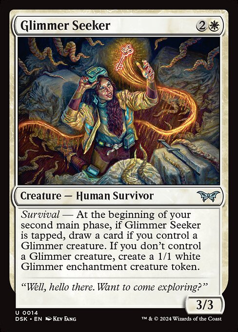 Glimmer Seeker - Duskmourn: House of Horror - U - 14