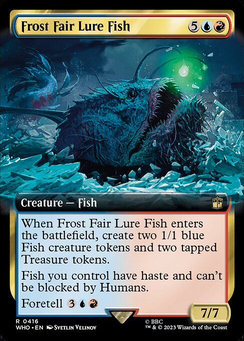 Frost Fair Lure Fish (Extended Art) - Universes Beyond: Doctor Who - R - 416