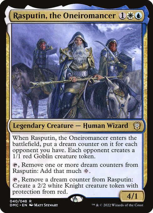 Rasputin, the Oneiromancer - Commander: Dominaria United - R - 40