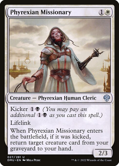 Phyrexian Missionary - Dominaria United - U - 27